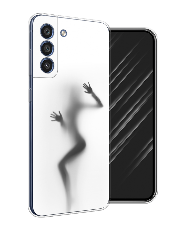 

Чехол Awog на Samsung Galaxy S21 FE 5G / Самсунг S21 FE 5G "Девушка в душе", Серый;белый;черный, 2103050-7