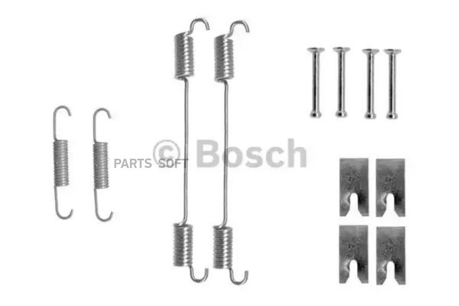 Комплект монтажный барабанных тормозных колодок Bosch 1987475316