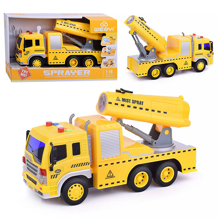 

игрушечная машинка WY352B на батарейках, в коробке 1:16, Желтый