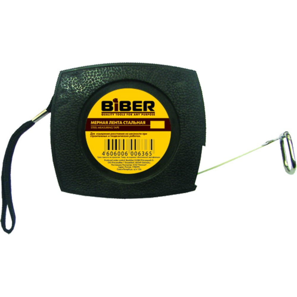 

Мерная лента (стальная) 30м Biber 40203 тов-049309