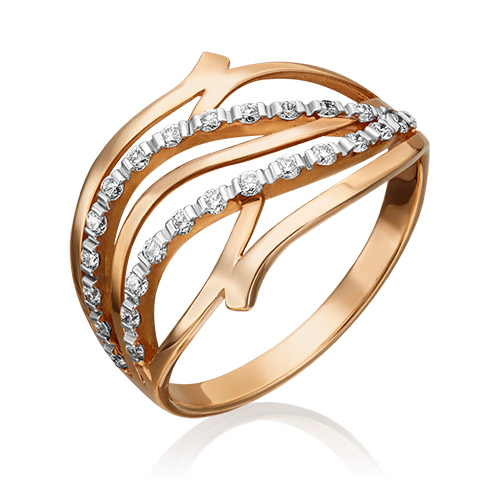 

Кольцо из золота р. 18,5 PLATINA jewelry 01-0036-00-101-1110-30, бриллиант, 01-0036-00-101-1110-30