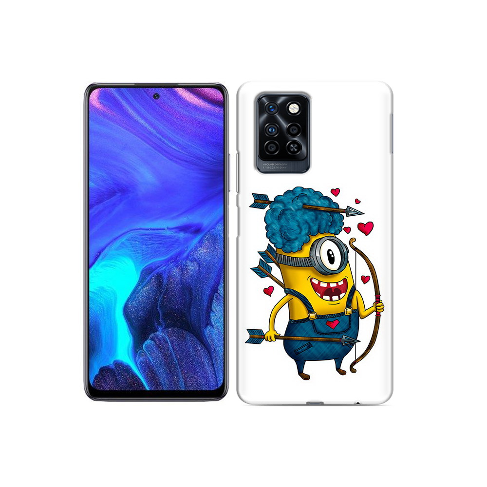 

Чехол MyPads Tocco для Infinix Note 10 Pro Миньон купидон, Прозрачный, Tocco
