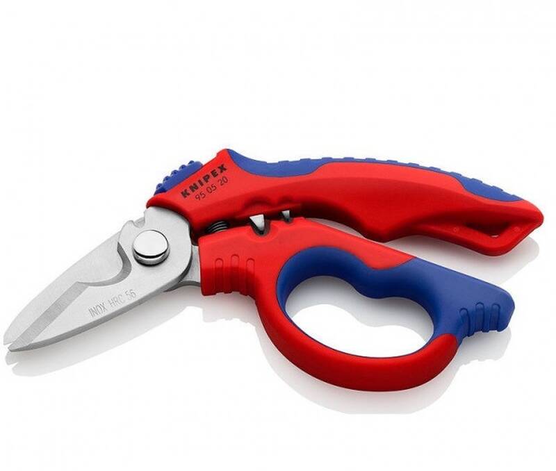 Ножницы электрика Knipex угловые KN-950520SB