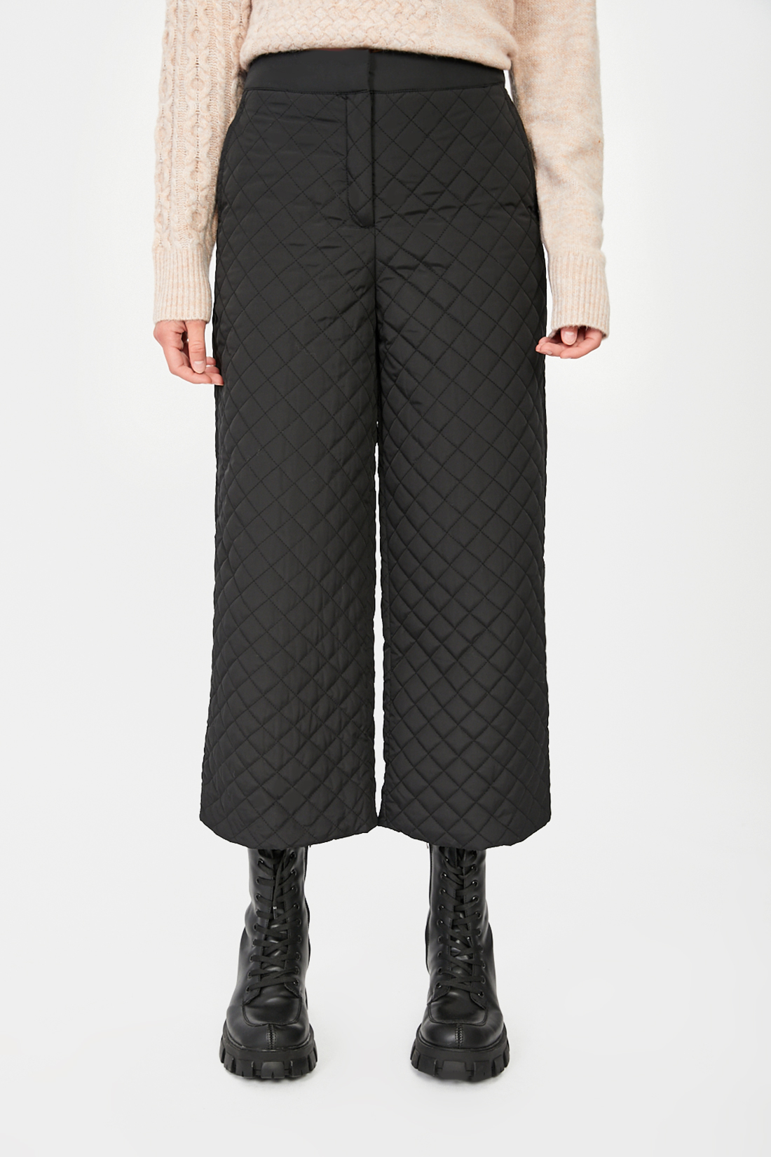 

Брюки женские Baon B091505 черные S, Черный, B091505