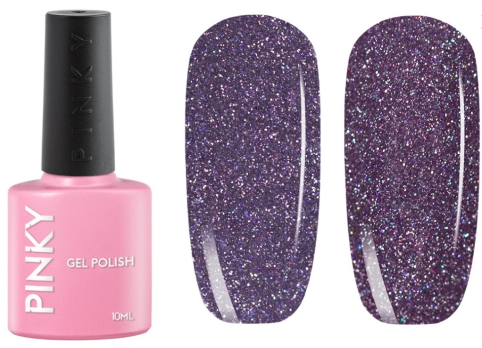 

Гель-лак Pinky Reflective 01, Фиолетовый, Reflective 01