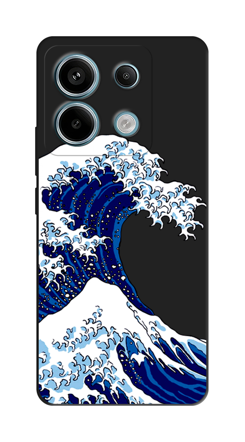

Чехол Awog на Xiaomi Redmi Note 13 Pro 5G/POCO X6 "Волна в Канагаве", Синий;белый, 321552-1