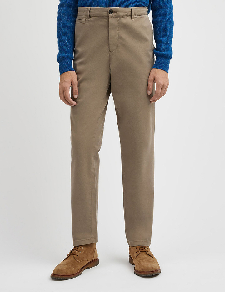 

Брюки мужские United Colors of Benetton 21A_4DKH55I18 бежевые 54 RU, 21A_4DKH55I18