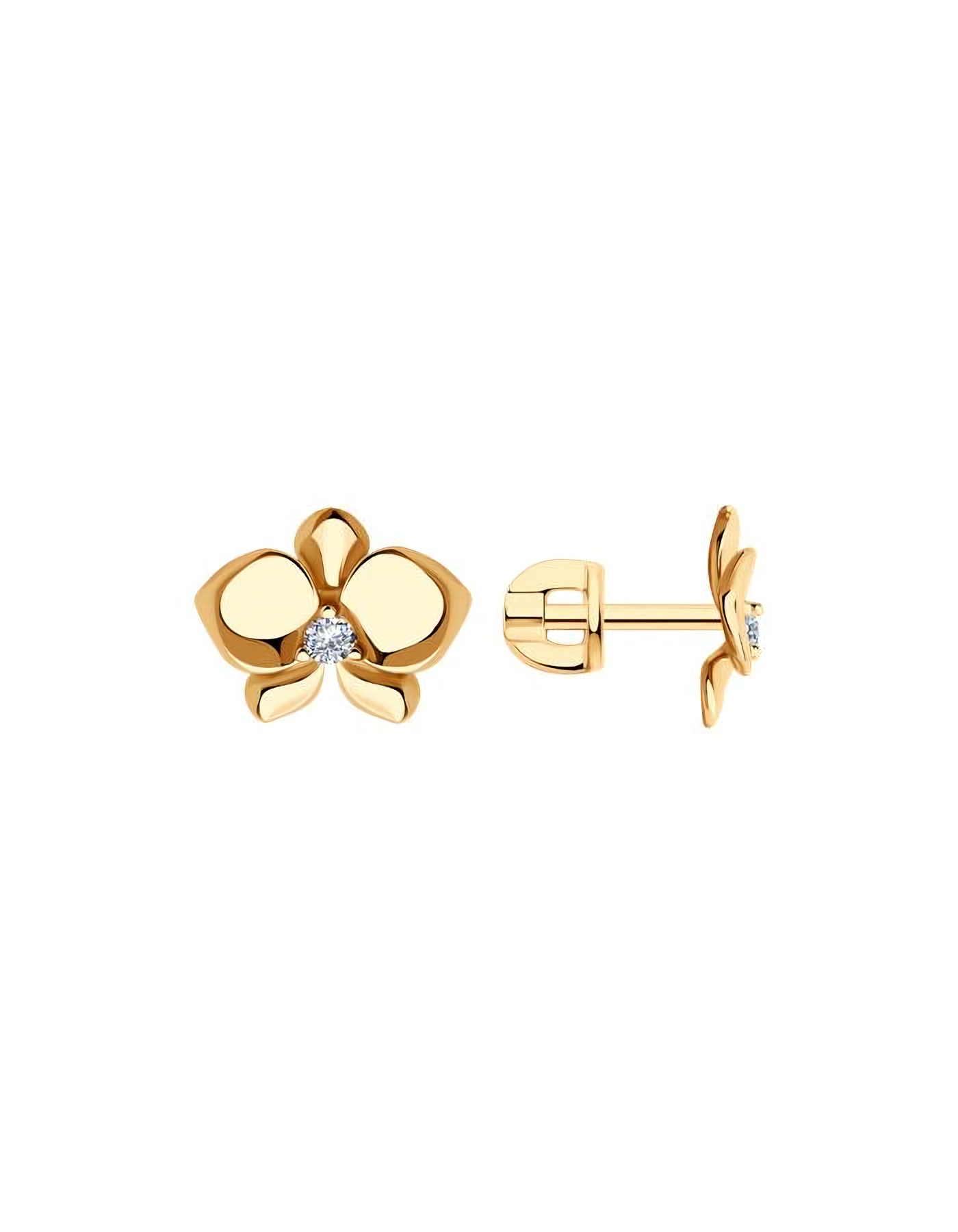 

Серьги пусеты из серебра TEO MAORI 893-122-01968-2, фианит, 893-122-01968-2