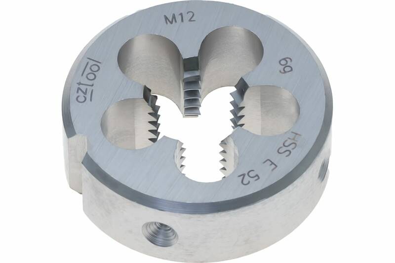 

Плашка Bucovice Tools M 12 Шаг 1.75 HSSE 38x14мм 290120, 290120-dr