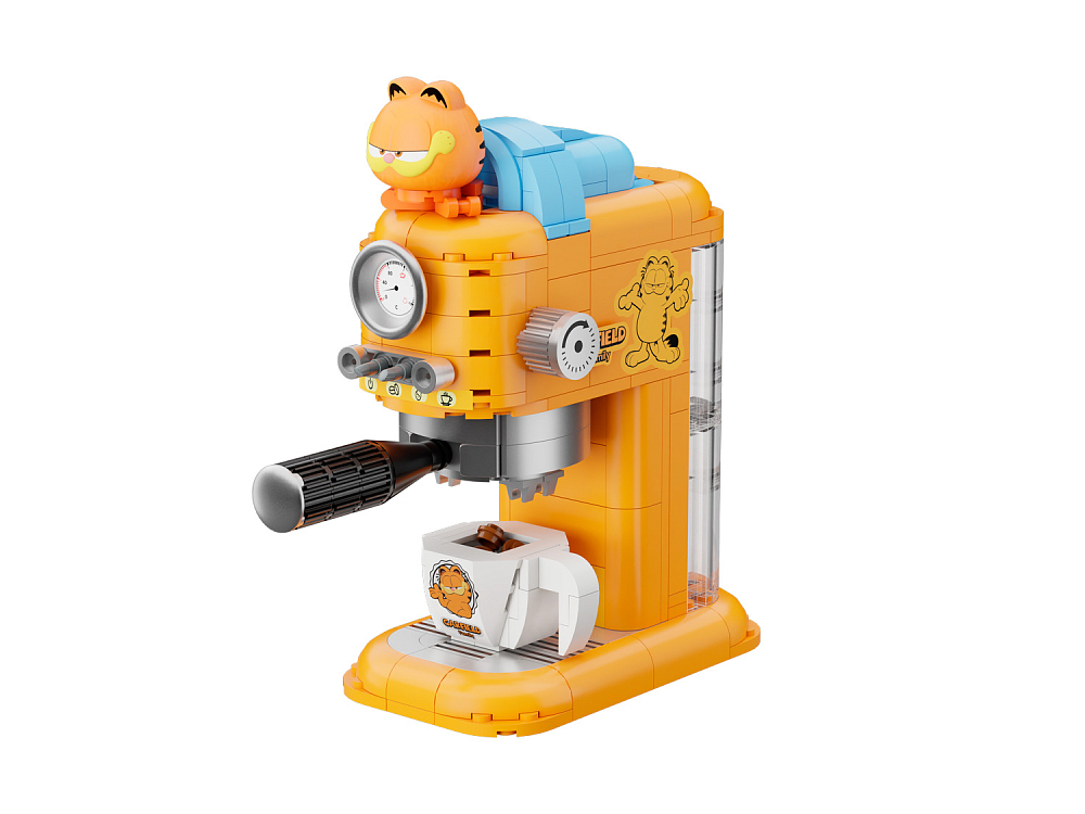 

Конструктор Pantasy Garfield Гарфилд, Кофемашина, 301 деталь, 86812, 86812