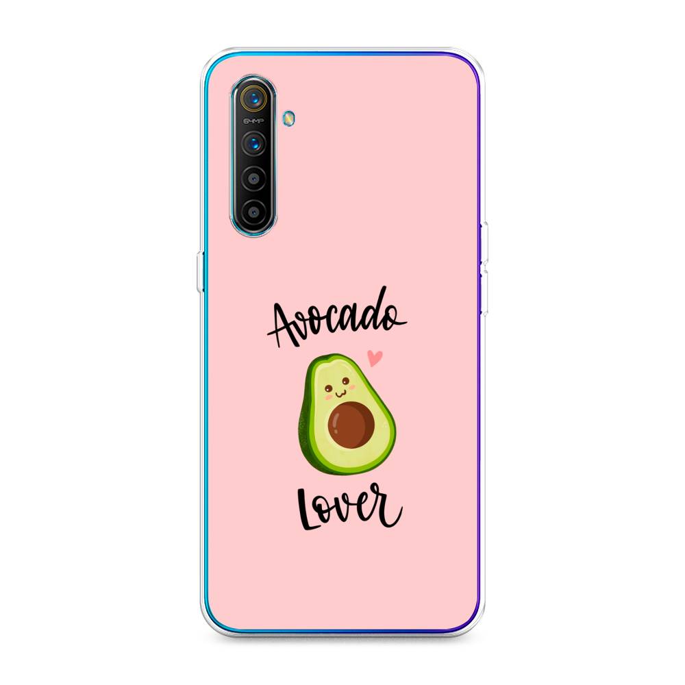 

Чехол на Realme XT "Avocado lover", Розовый;зеленый, 251450-6