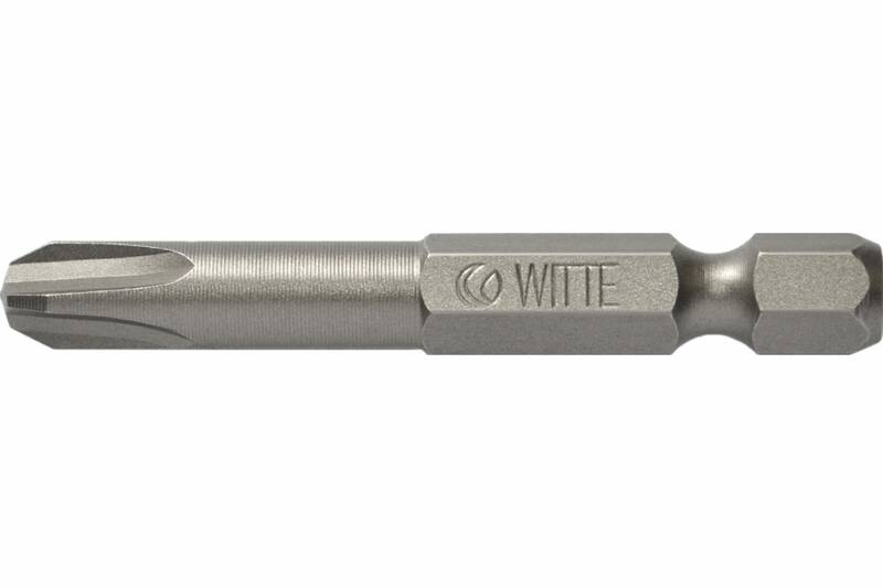 Вставка для шуруповерта WITTE PH-2 1/4 50мм 10шт 4275212-dr