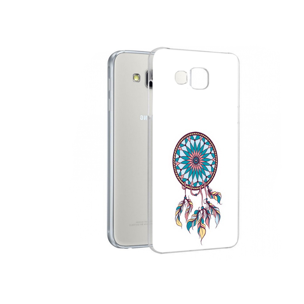 

Чехол MyPads Tocco для Samsung Galaxy A7 ловец снов синий, Прозрачный, Tocco