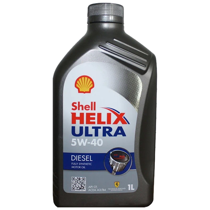 

Моторное масло Shell синтетическое Helix Diesel Ultra L 5W40 1л