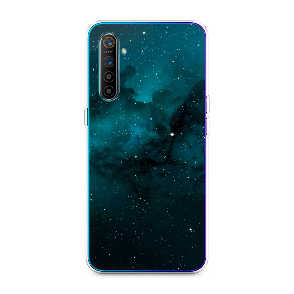 

Чехол на Realme XT "Синий космос", 251450-2