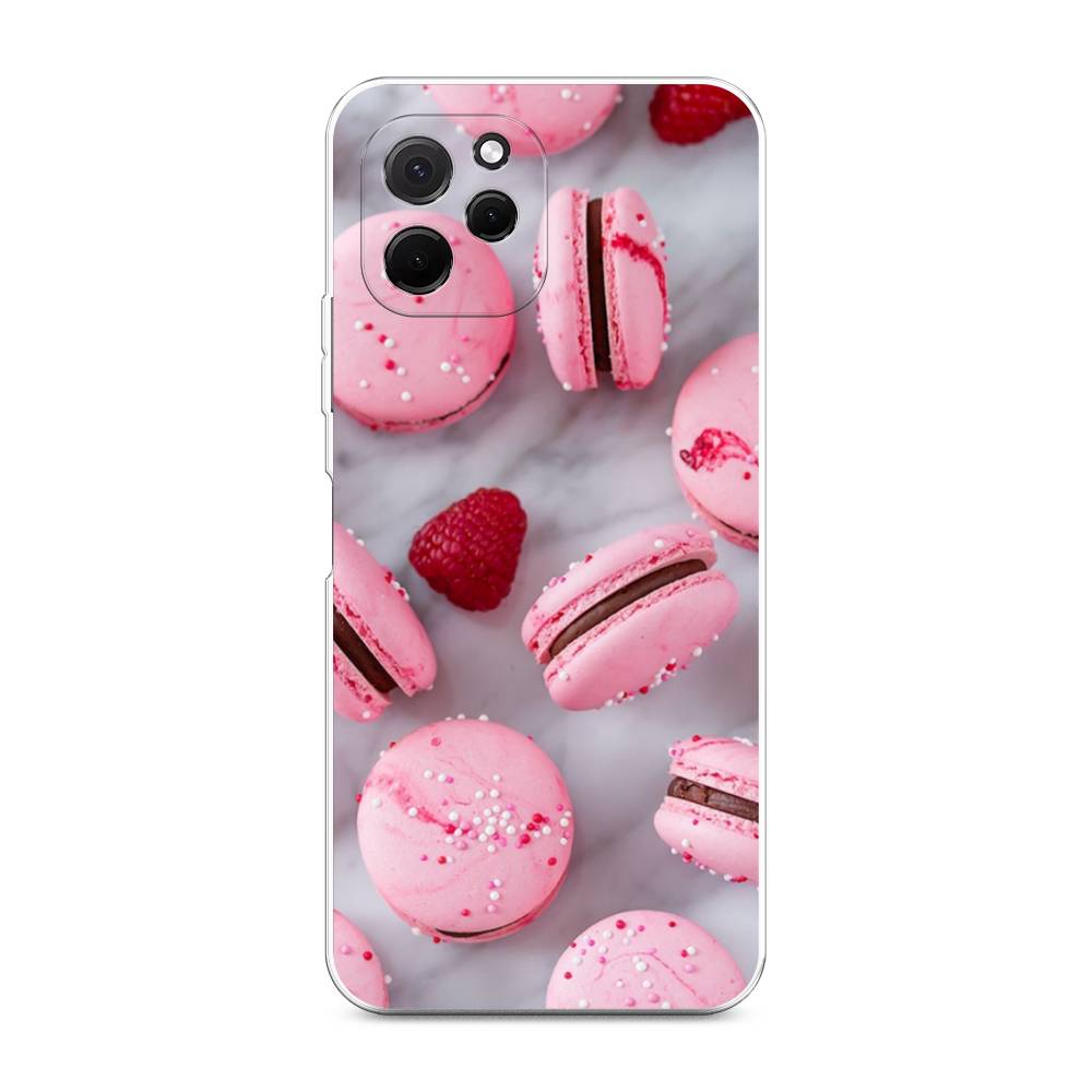

Чехол Awog на HuaweI Nova Y61 "Макарони с малиной", Серый;розовый, 6120050-10
