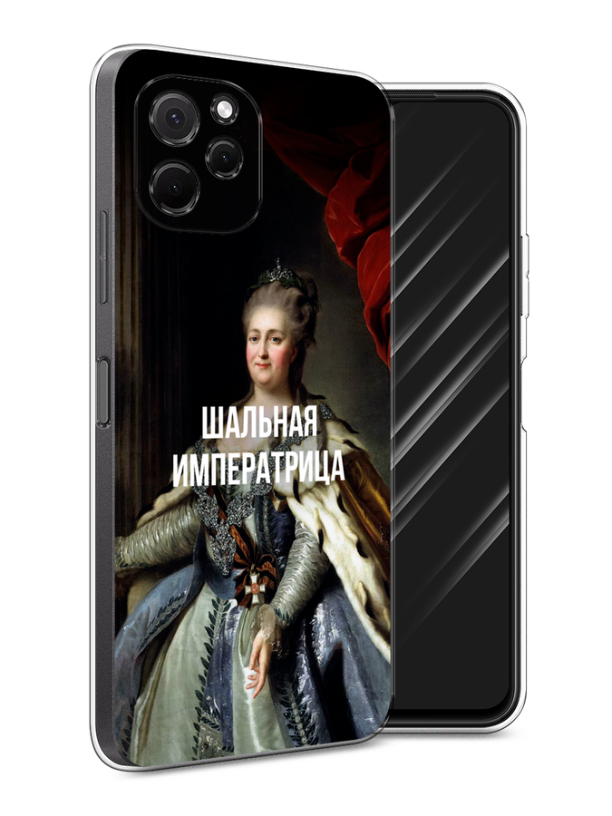 

Чехол Awog на HuaweI Nova Y61 "Black cat", Черный;белый, 6120050-1