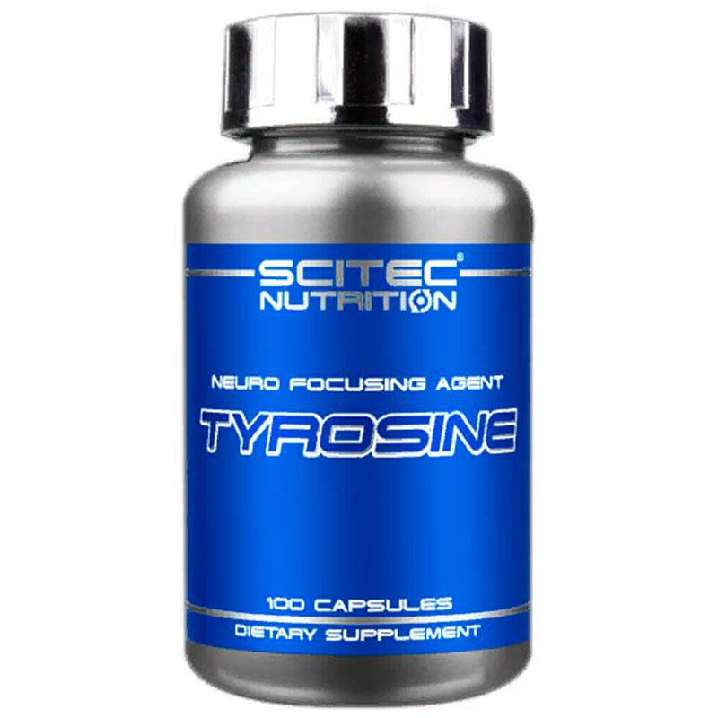 L-тирозин Scitec Nutrition Essentials Tyrosine 100 капсул