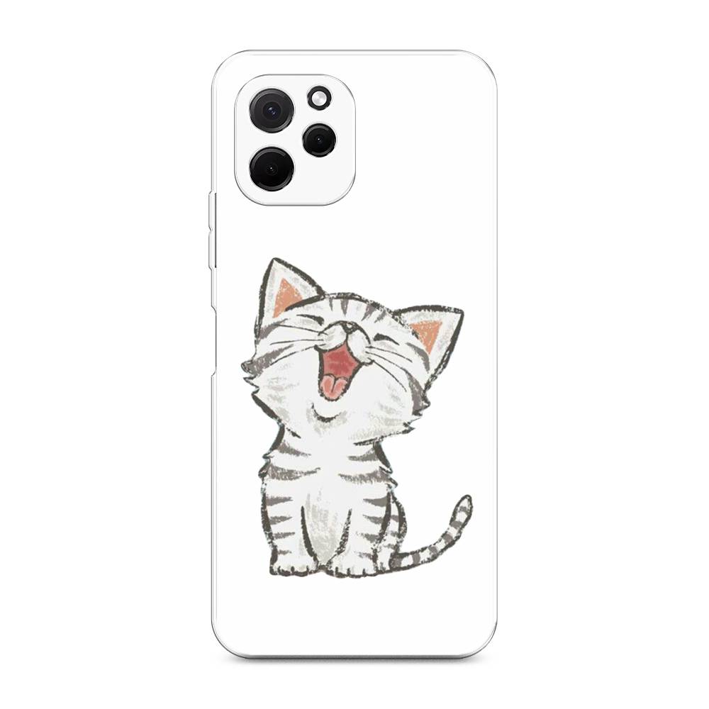 фото Чехол awog на huawei nova y61 "котенок рисованный"