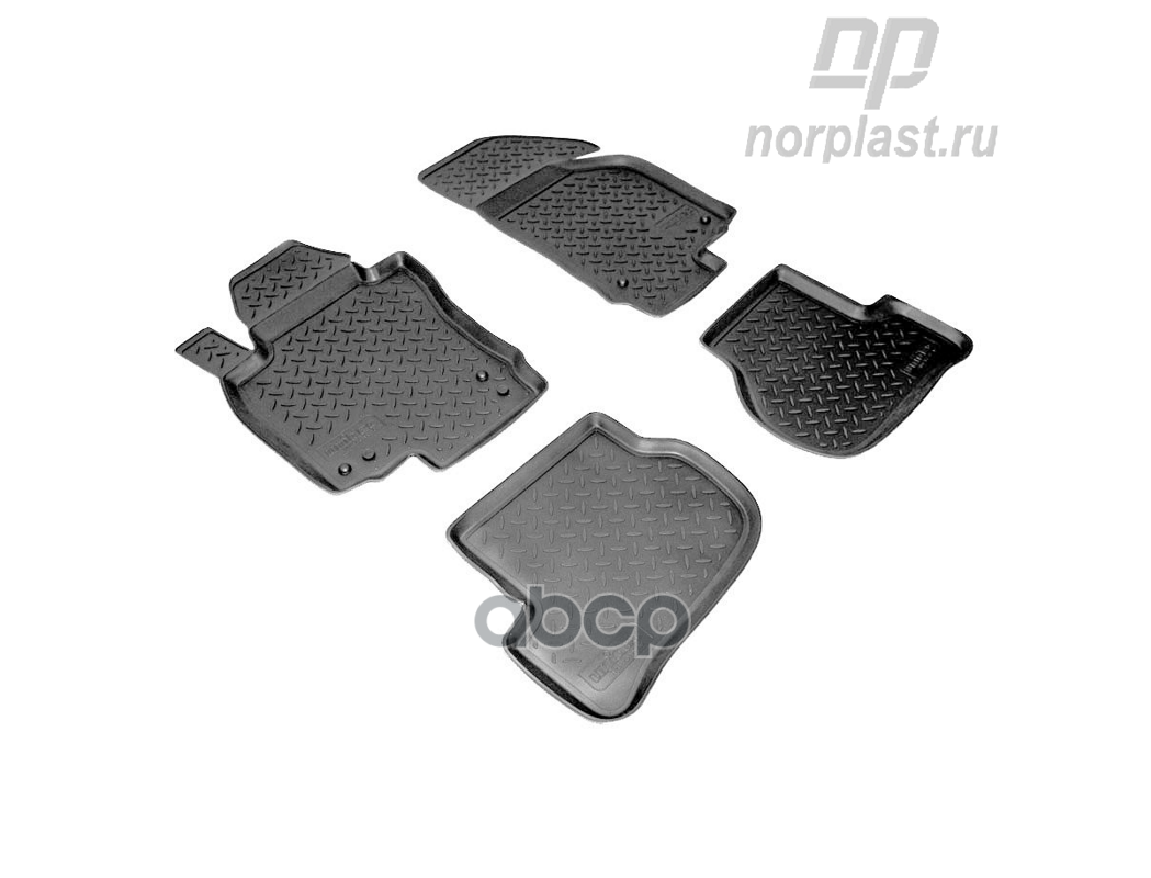 

Коврики В Салон Полиуретан Norplast Vw Golf 6 08- Черный Комплект Npl-Po-95-16 NORPLAST ар