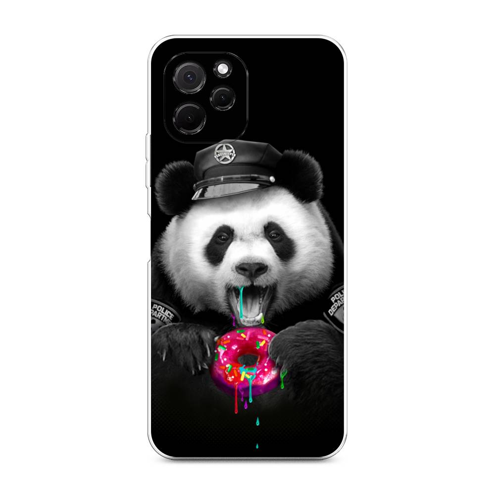 

Чехол Awog на HuaweI Nova Y61 "Панда police", Черный;белый;розовый, 6120050-2