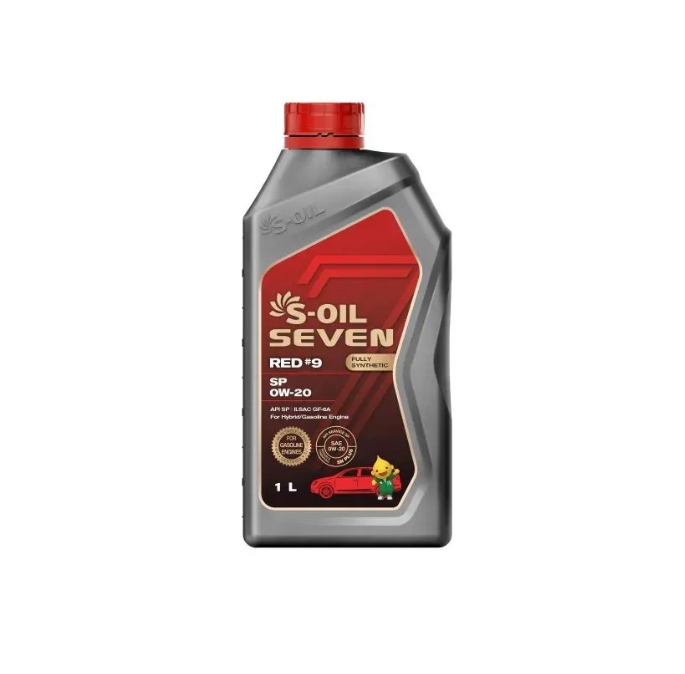 Моторное масло S-OIL 7 RED #9 SN PLUS 0W20 1л