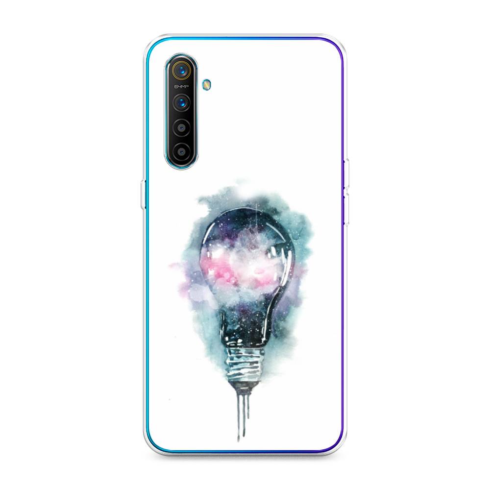 

Чехол на Realme XT "Волшебная лампа", Белый;серый, 251450-4