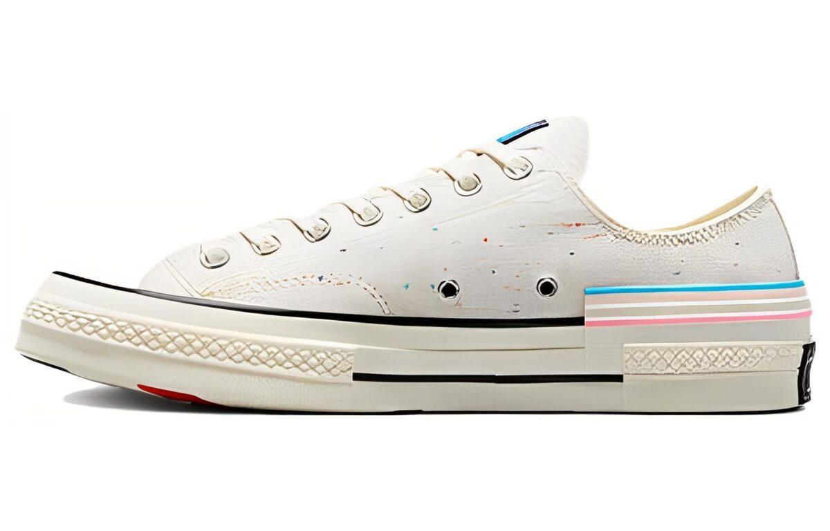 

Кеды унисекс Converse Chuck 70 Pride белые 37 EU, Белый, Chuck 70 Pride