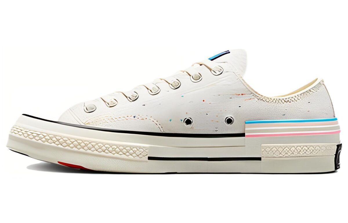 

Кеды унисекс Converse Chuck 70 Pride белые 39 EU, Белый, Chuck 70 Pride