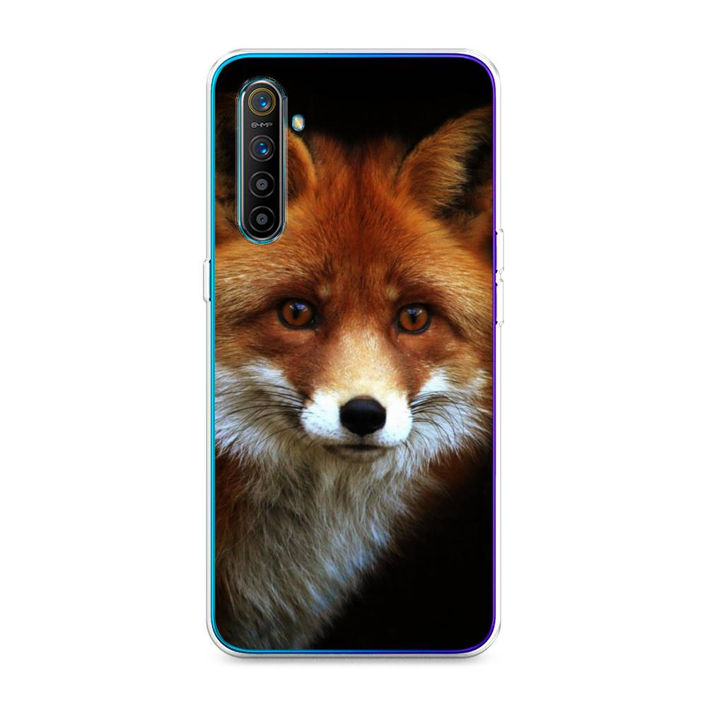

Чехол на Realme XT "Лиса 2", Оранжевый;черный;серый, 251450-1