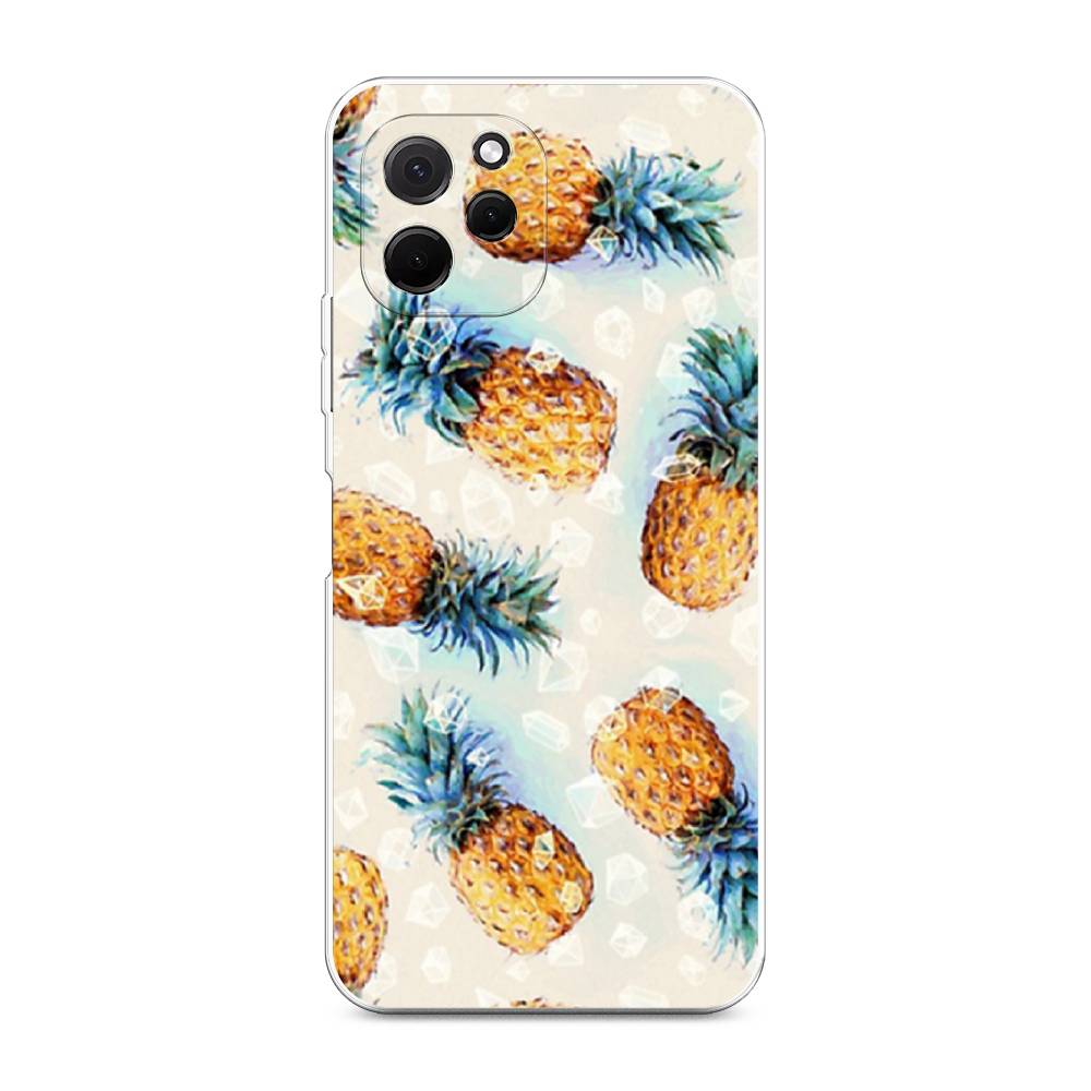 

Чехол Awog на HuaweI Nova Y61 "Ананасы", Бежевый, 6120050-3