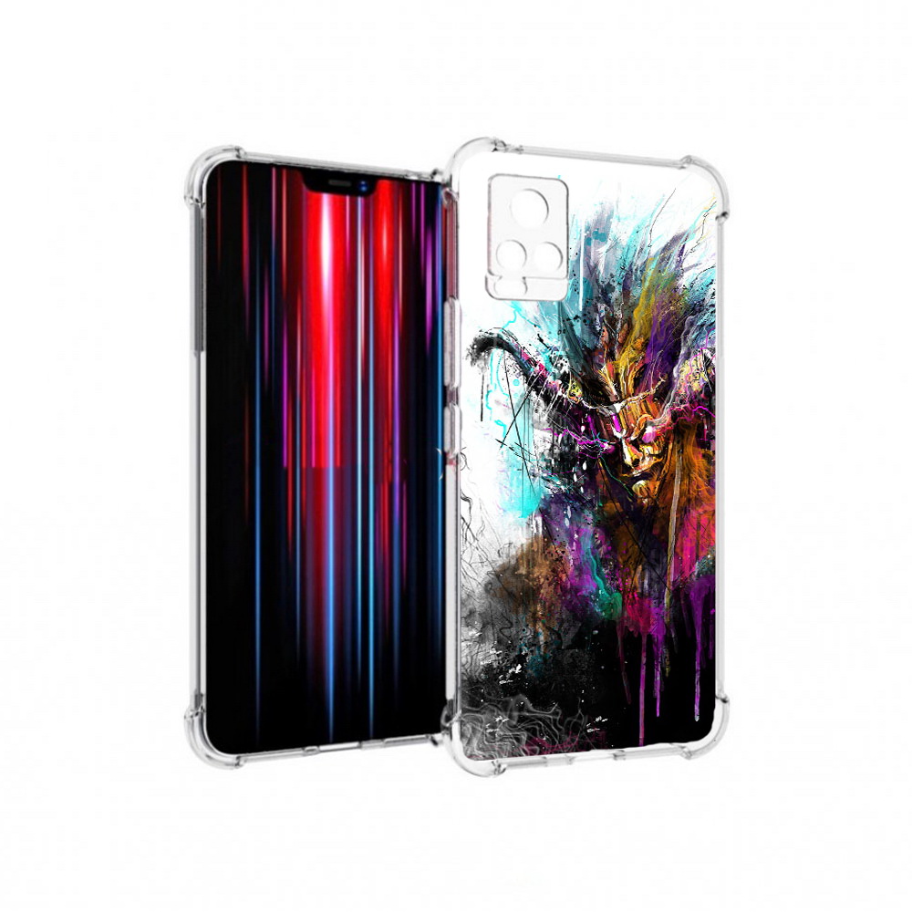 

Чехол MyPads Tocco для Vivo V20 PRO яркий дьявол (PT226964.386.709), Прозрачный, Tocco