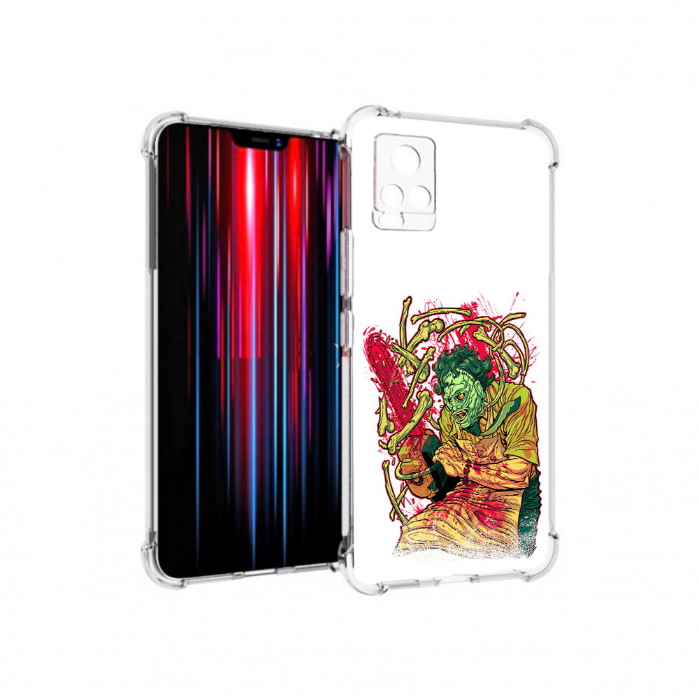 

Чехол MyPads Tocco для Vivo V20 PRO яркий мясник (PT226964.386.711), Прозрачный, Tocco
