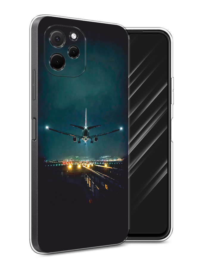 

Чехол Awog на HuaweI Nova Y61 "Облака", Голубой;розовый, 6120050-4