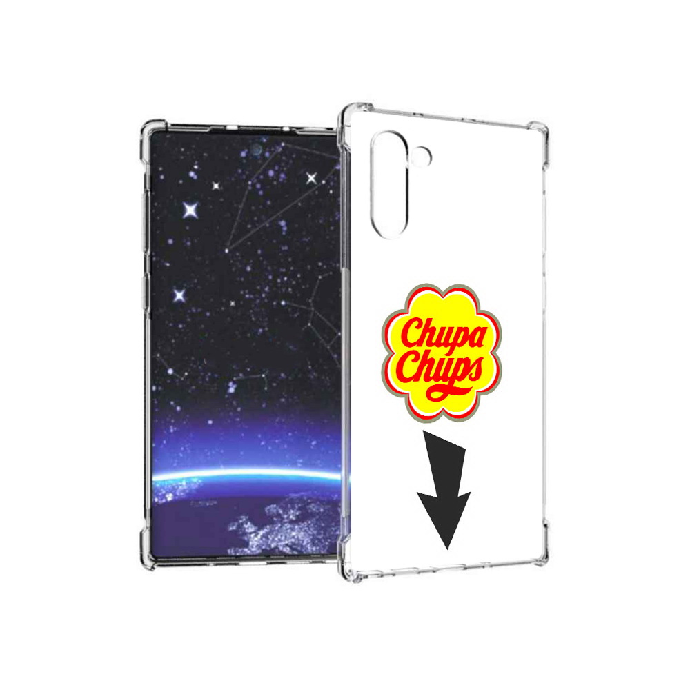

Чехол MyPads Tocco для Samsung Galaxy Note 10 чупа чупс (PT135782.511.694), Прозрачный, Tocco