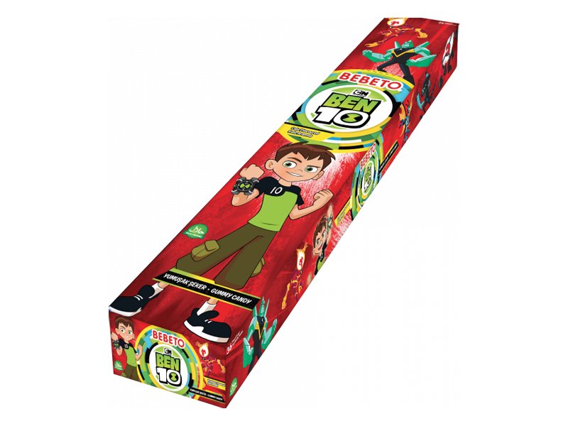 

Мармелад Bebeto Ben10 жевательный клубника 15 г
