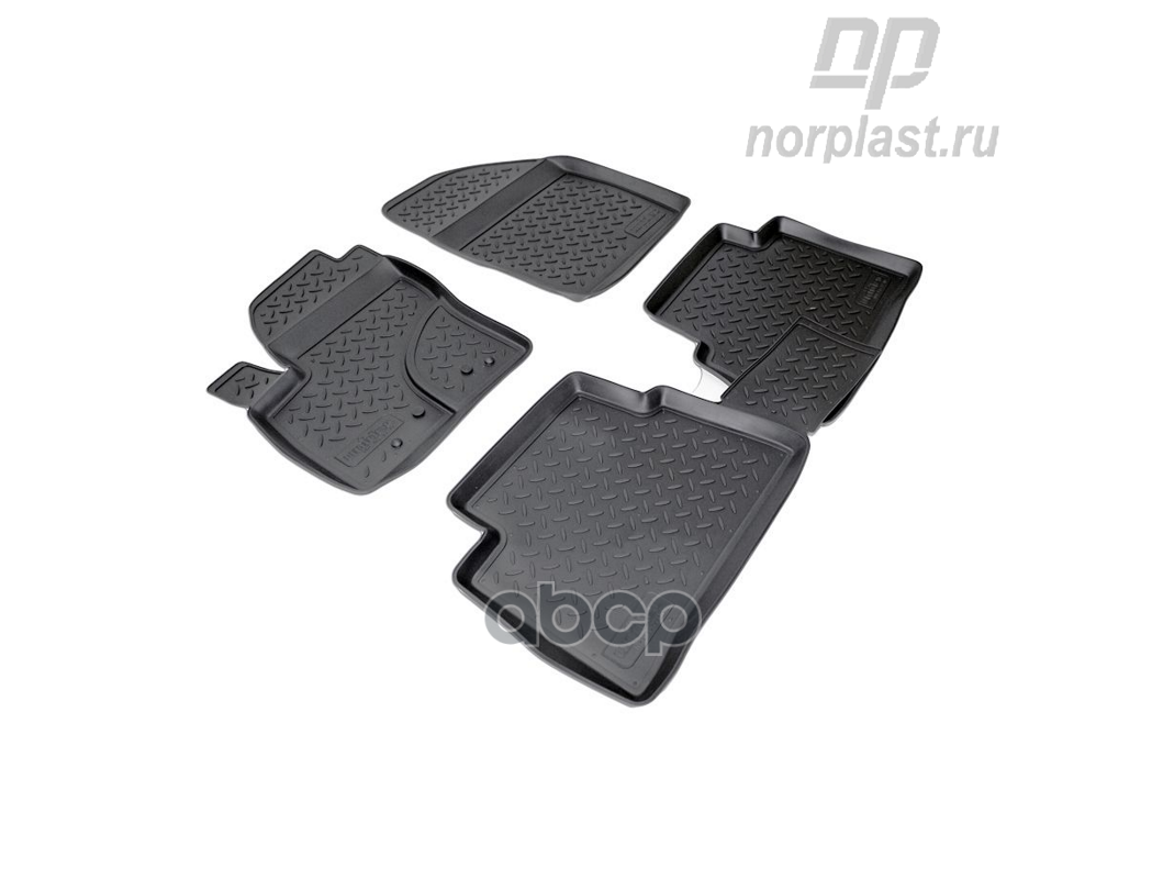 фото Коврики салона полиуретан norplast для, на форд/форт/ford c-max 2003-2010 npl-po-22-10 nor