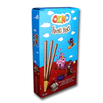 

Палочки бисквитные Ozmo Hoxi-Poxi Молочный крем с шоколадом 36 г