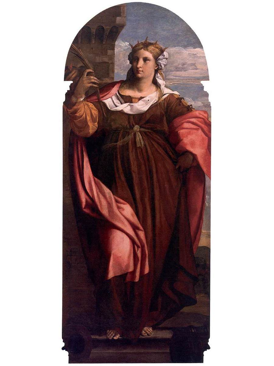 

Постер DRABS A3 Пальма иль Веккьо Polyptych of St Barbara central panel