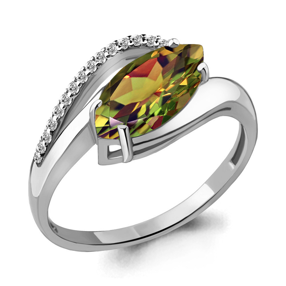 

Кольцо из серебра р. 18 AQUAMARINE 6575819А_925_р, 6575819А_925_р