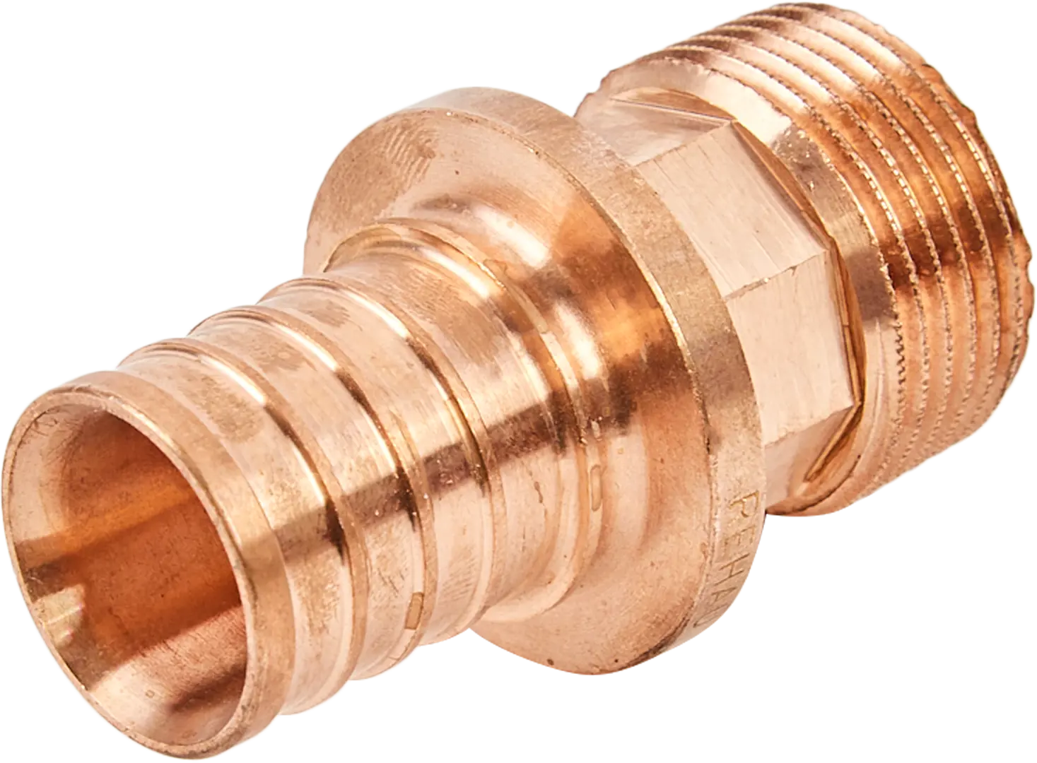 

Переходник Rehau Rautitan 1"х32 мм наружная резьба латунь 456321, Золотистый