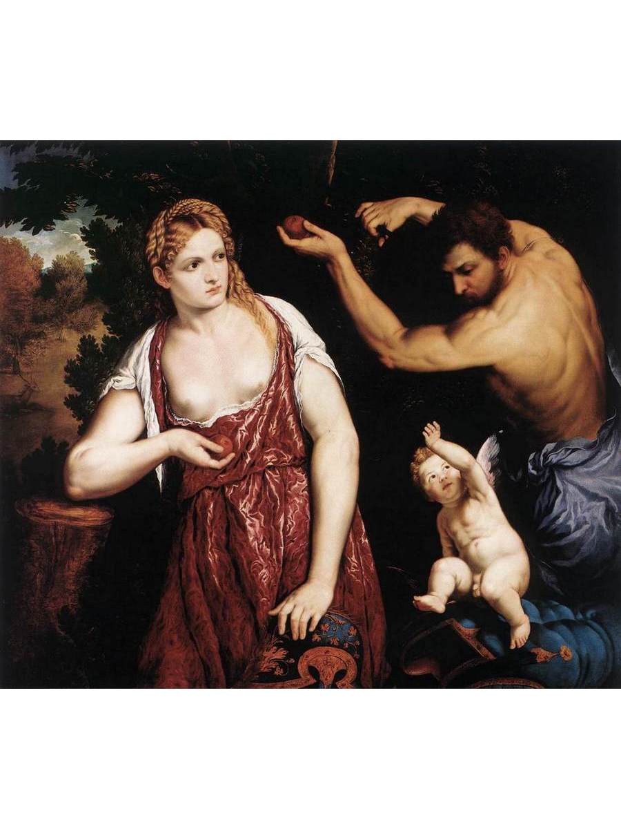 

Постер DRABS A3 Парис Бордоне Venus and Mars with Cupid