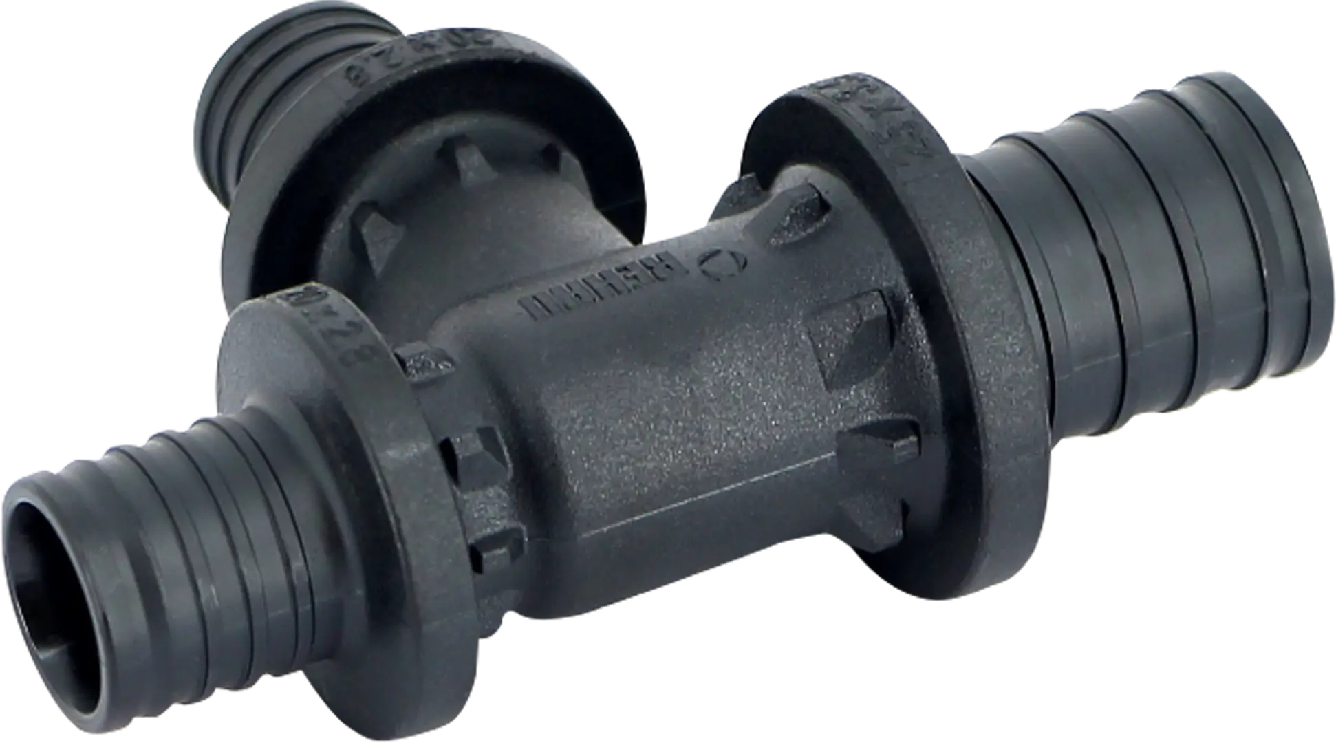 

Тройник Rehau PX 25х20х20 мм, полифенилсульфон 160085, Черный