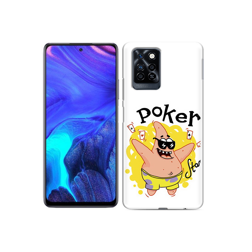 

Чехол MyPads Tocco для Infinix Note 10 Pro Патрик, Прозрачный, Tocco