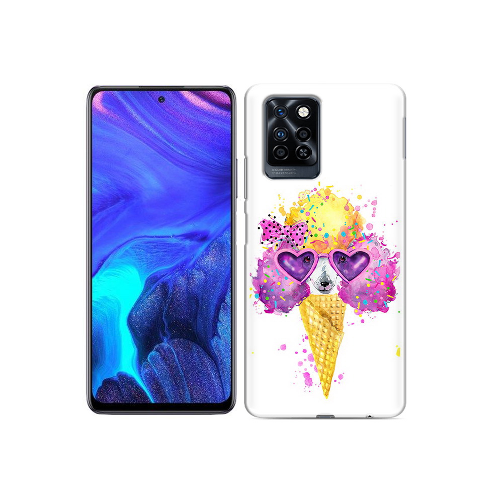 

Чехол MyPads Tocco для Infinix Note 10 Pro Рожок, Прозрачный, Tocco