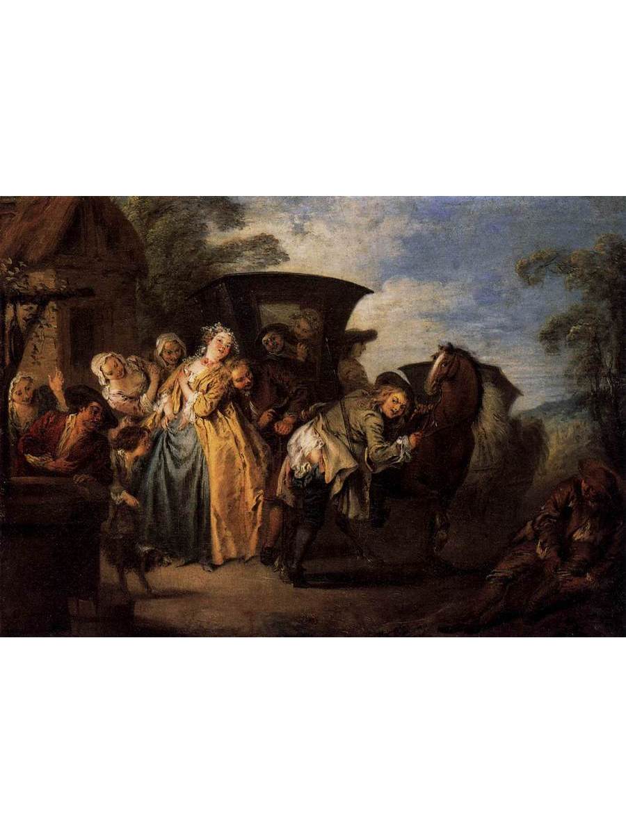 

Постер DRABS A3 Пате Жан-Батист The Poet Roquebrun Breaks His Garter