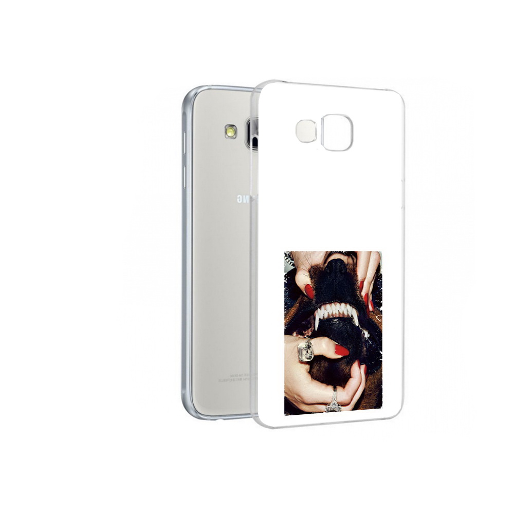 

Чехол MyPads Tocco для Samsung Galaxy A7 маникюр, Прозрачный, Tocco