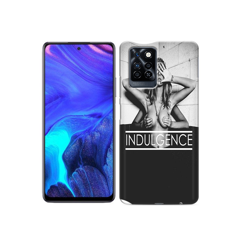 

Чехол MyPads Tocco для Infinix Note 10 Pro Страсть, Прозрачный, Tocco