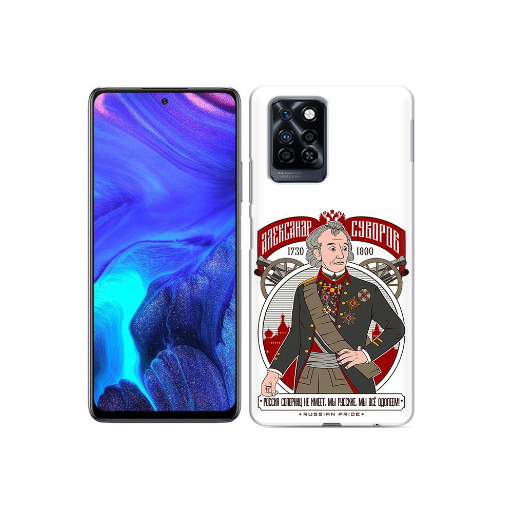 

Чехол MyPads Tocco для Infinix Note 10 Pro Суворов, Прозрачный, Tocco
