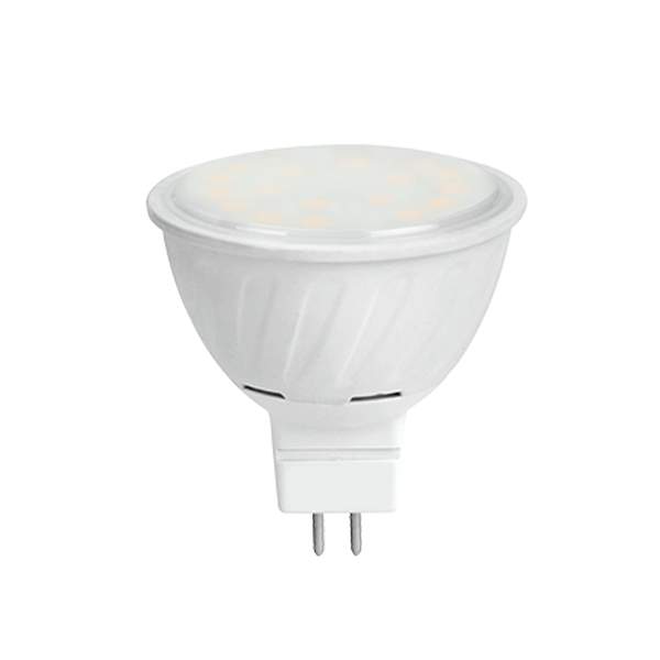 

Лампа LED MR16 10.0W 220V GU5.3 2800K прозр. композит 51x50 Ecola 2 шт